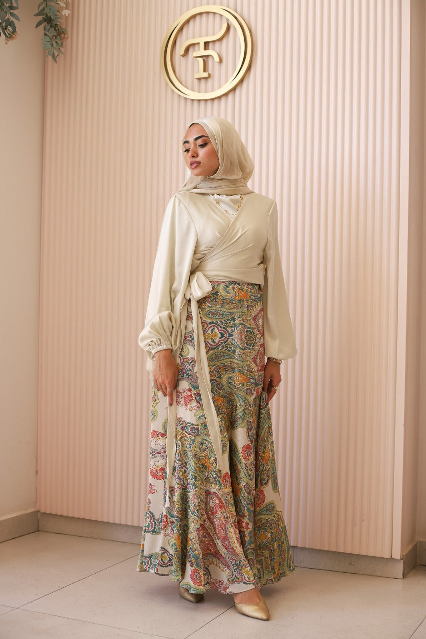 Crème Eden Skirt
