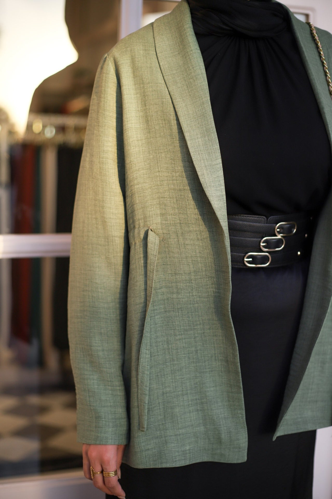 Olive Mingle Blazer