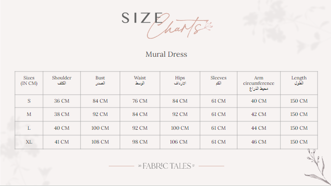 Crème Mural Dress