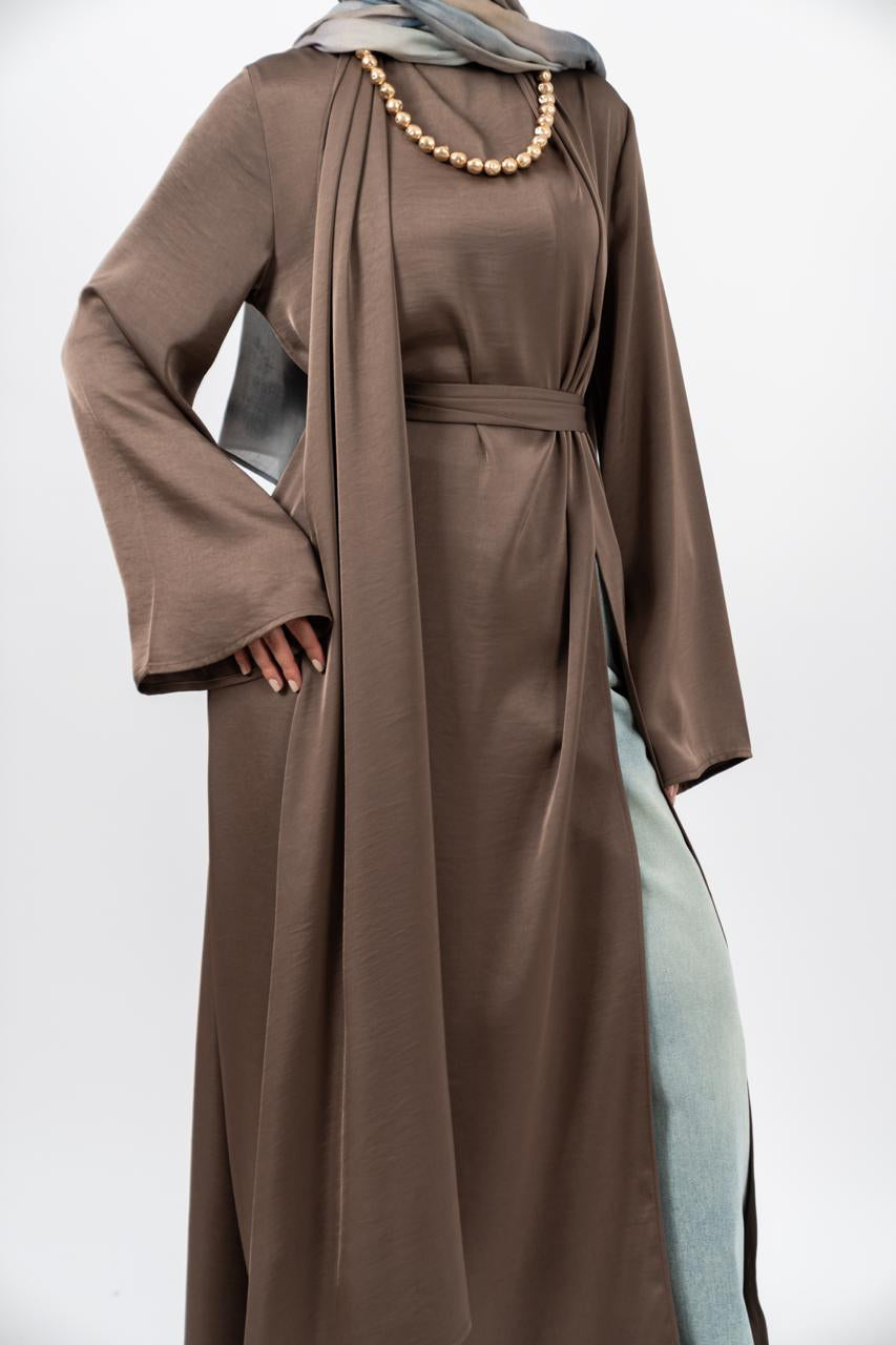 Mocha Beisan Kimono