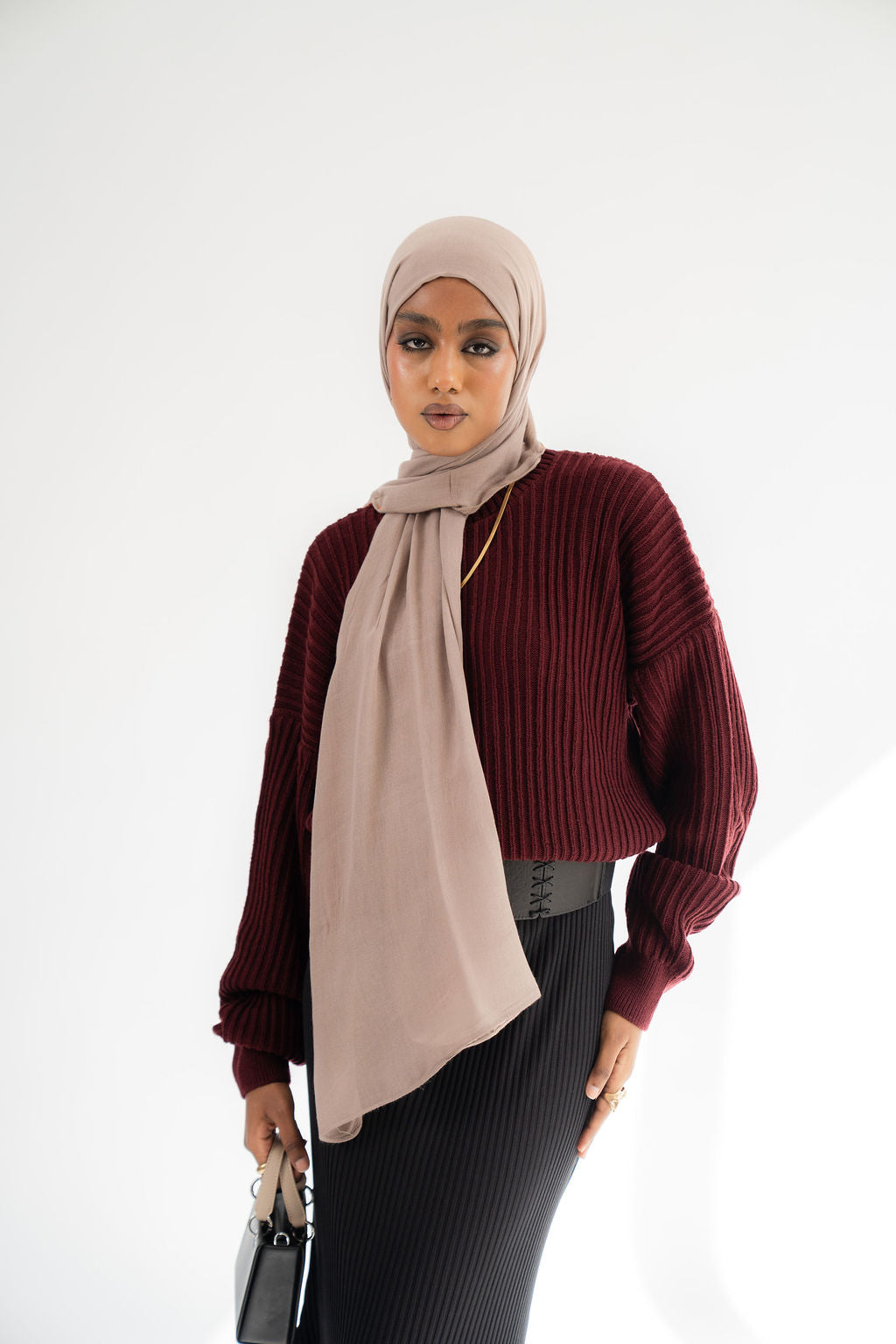 Burgundy Kyoto Pullover