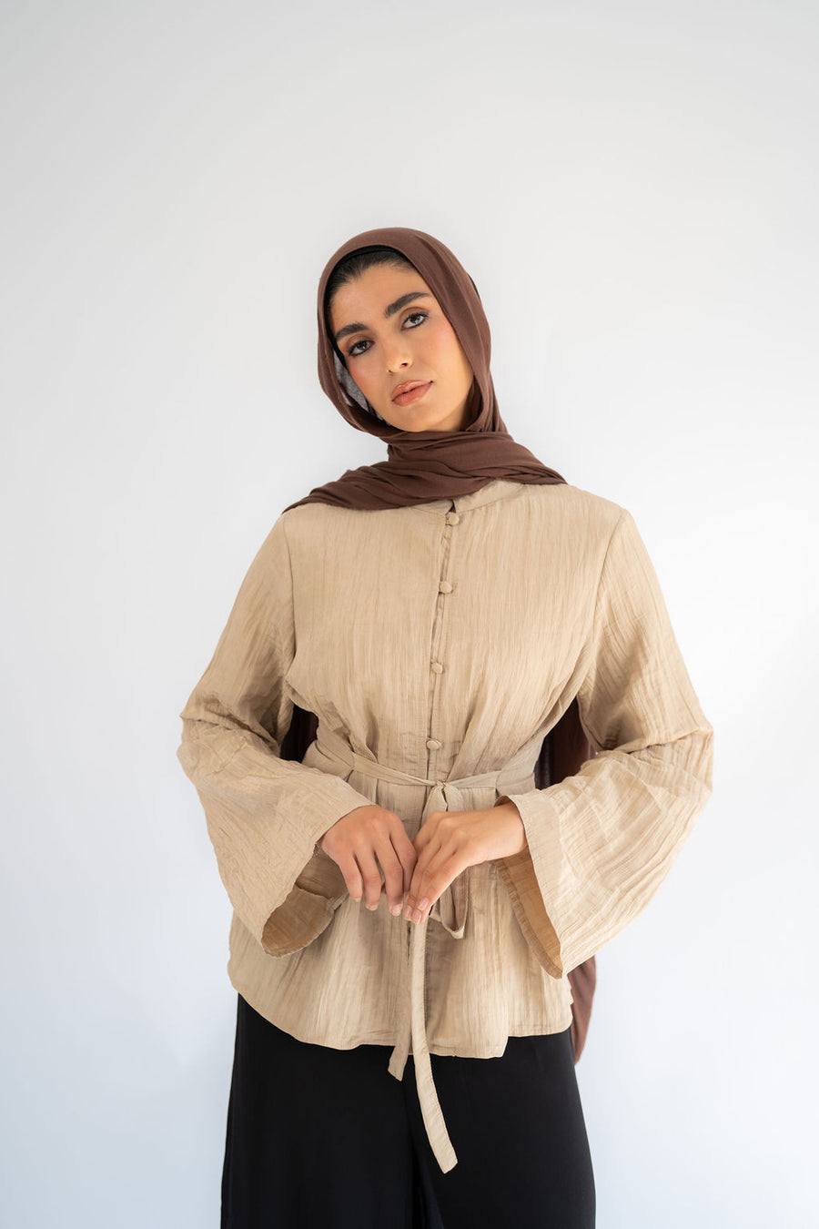 Latte Confetti Blouse