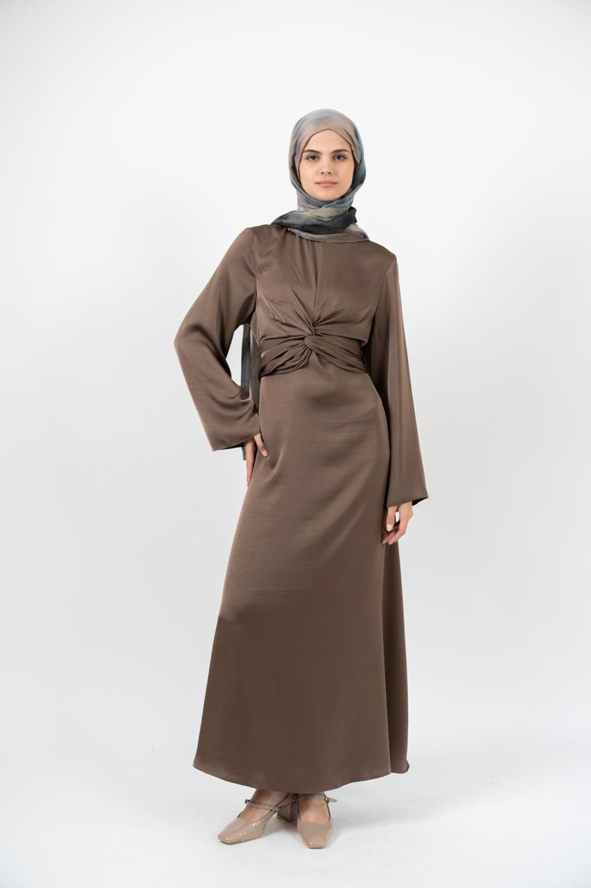 Mocha Sicily Dress