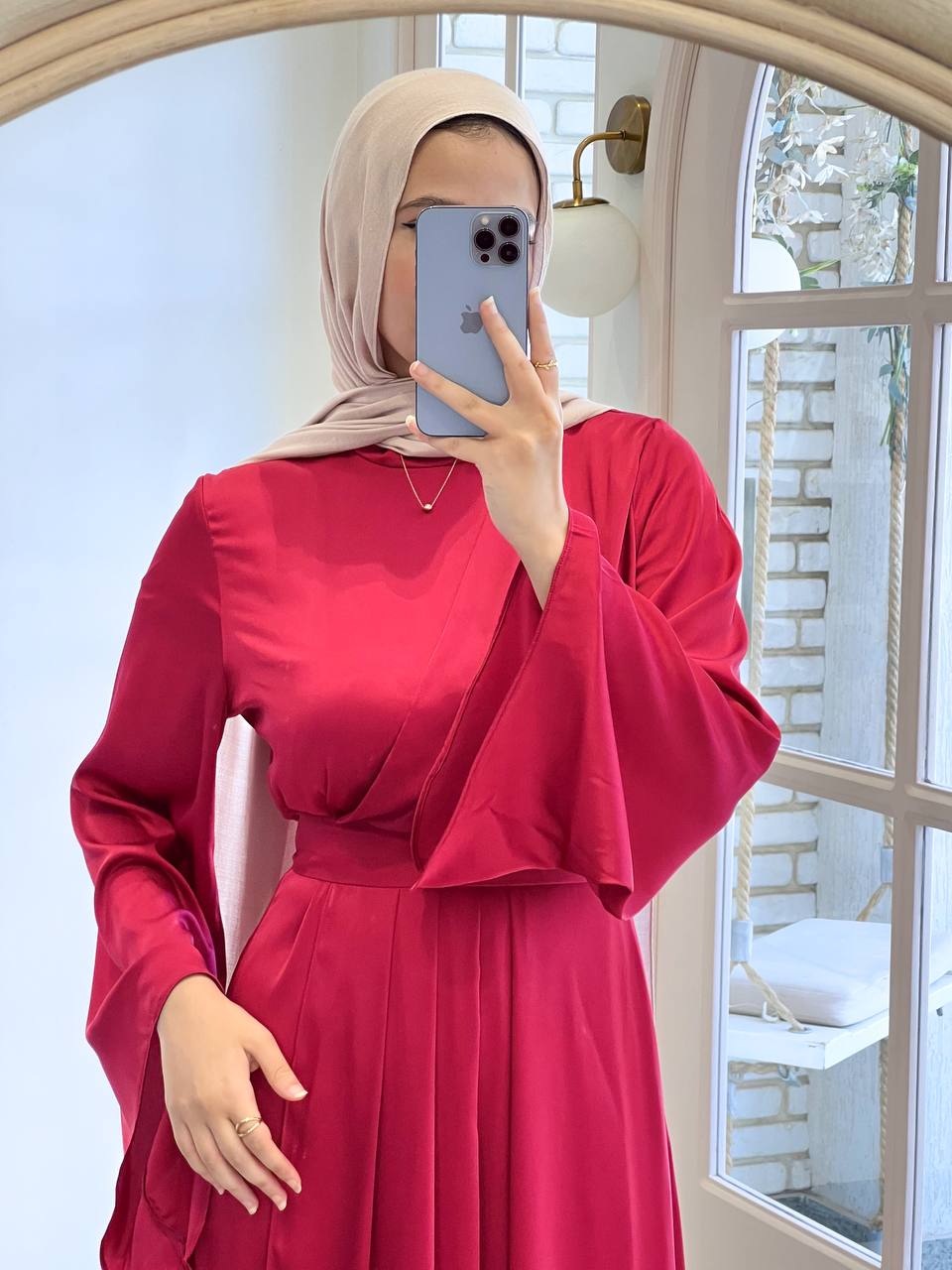 Raspberry Rasario Dress