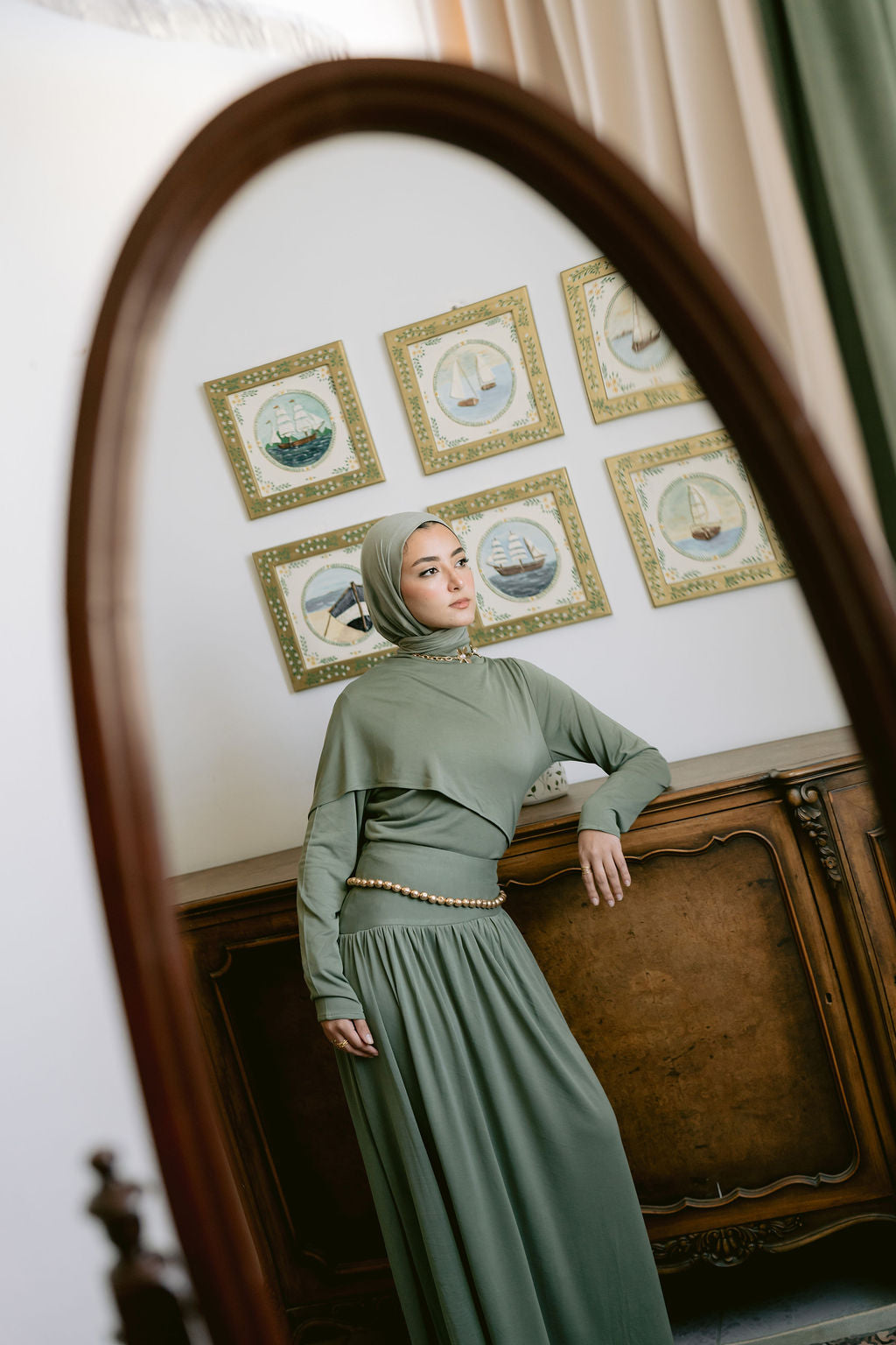 Olive Lima Skirt