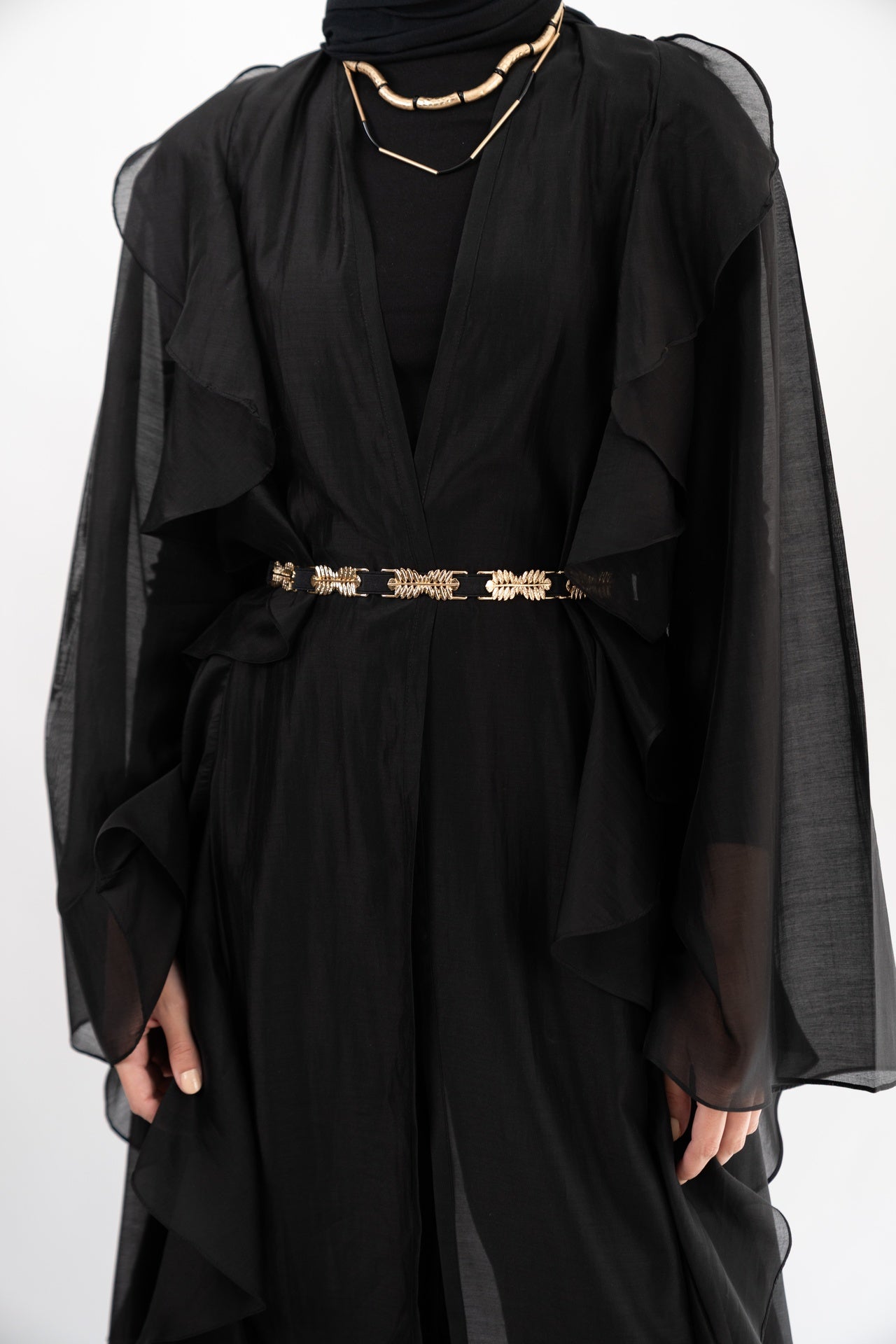 Black Aleppo Kaftan