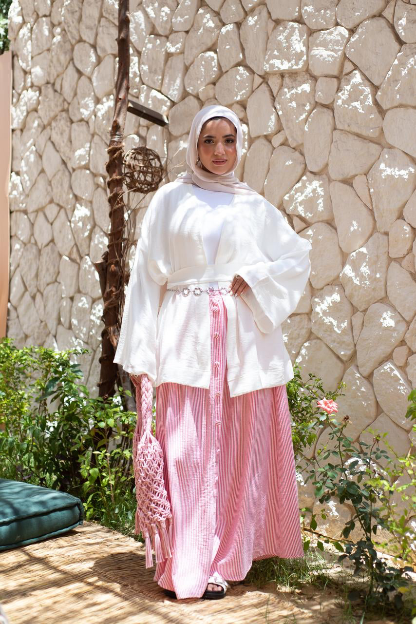 Pink Clay Skirt