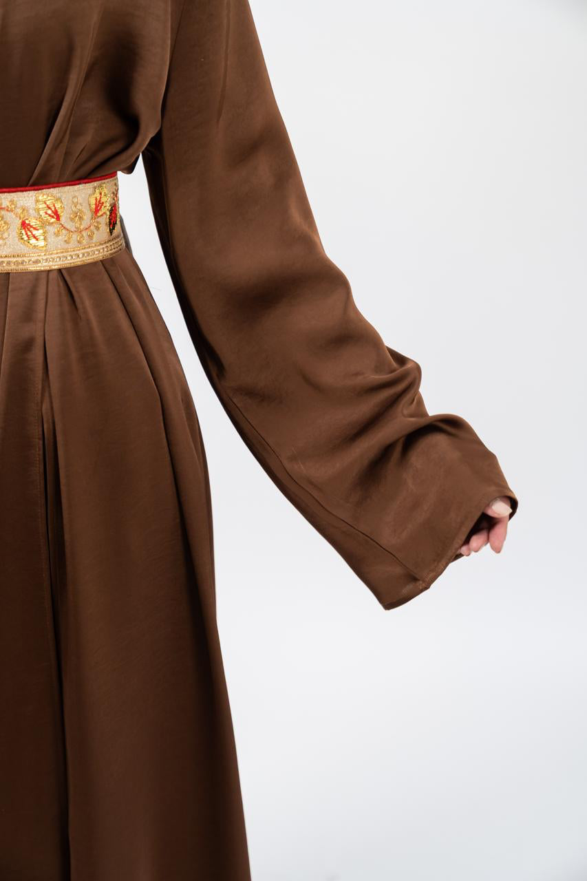Chocolate Beisan Kimono