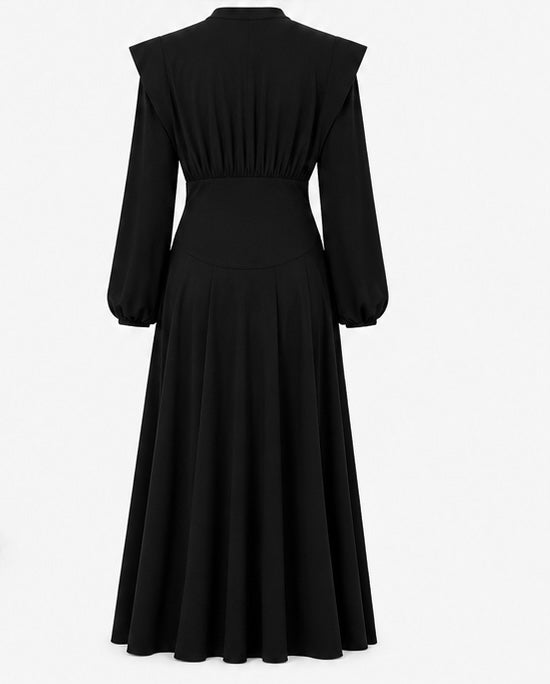 Black Genoa Dress