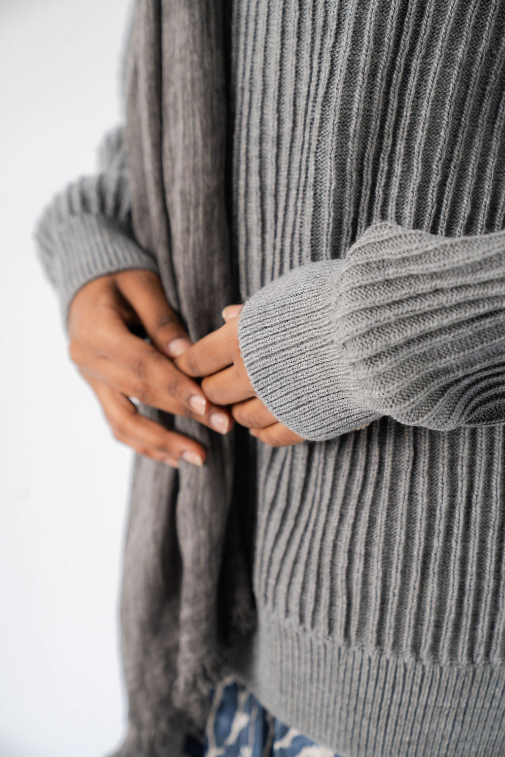 Grey Kyoto Pullover