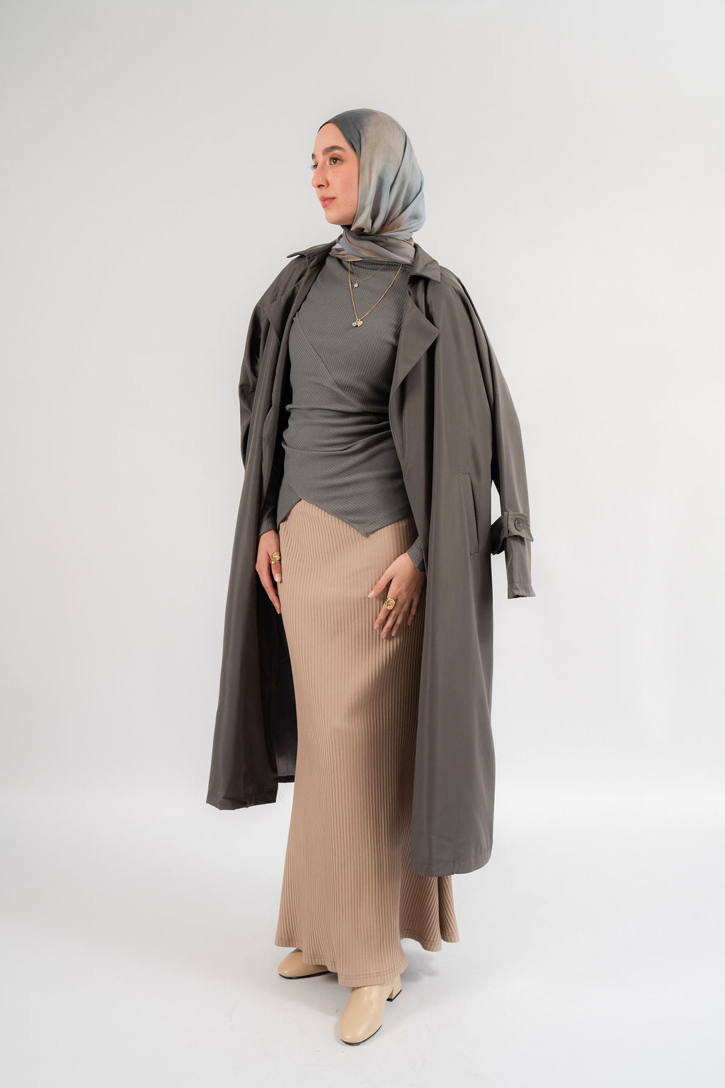 Mocha Troy Skirt