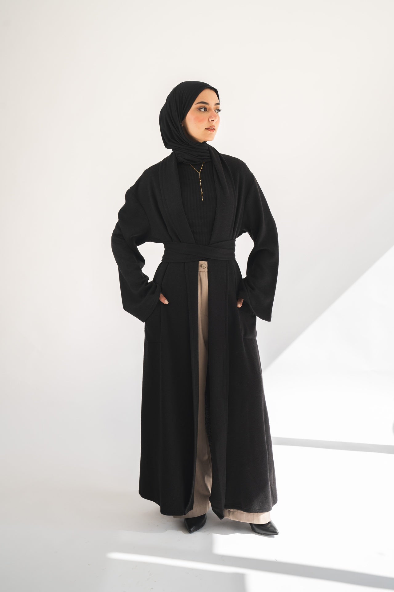 Black Geneva Coat