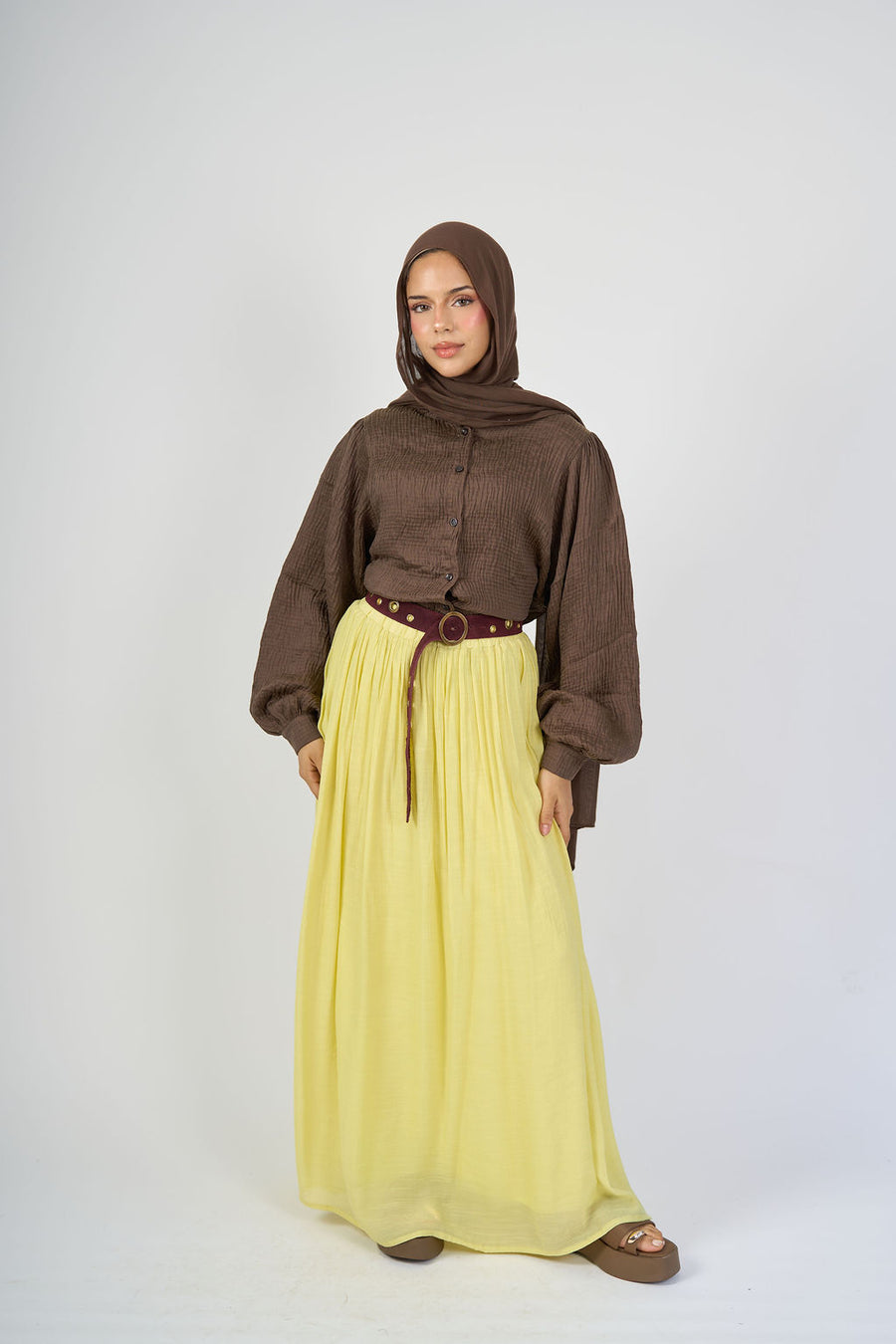 Yellow Isla Skirt