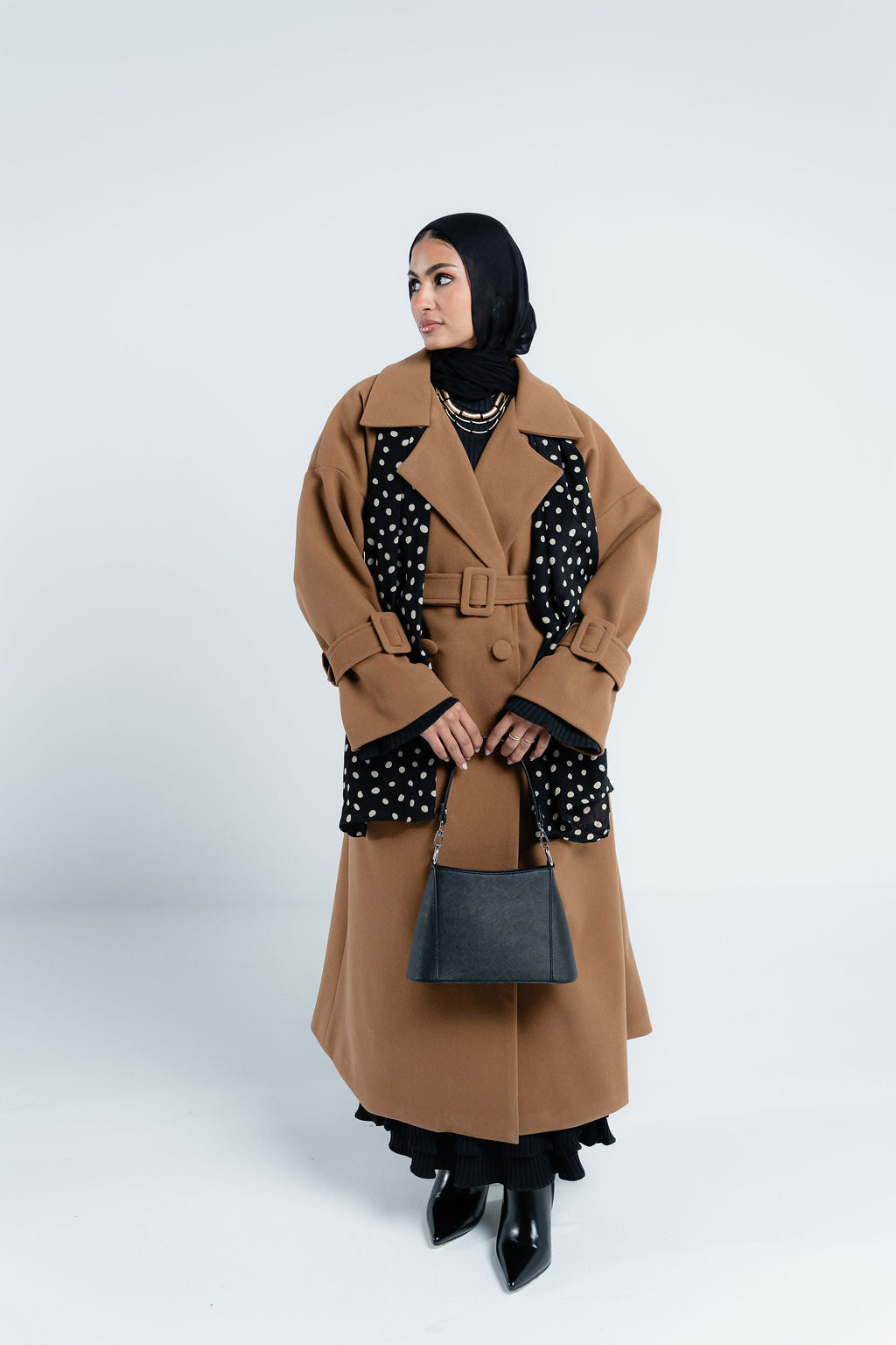 Camel Rue Trench Coat