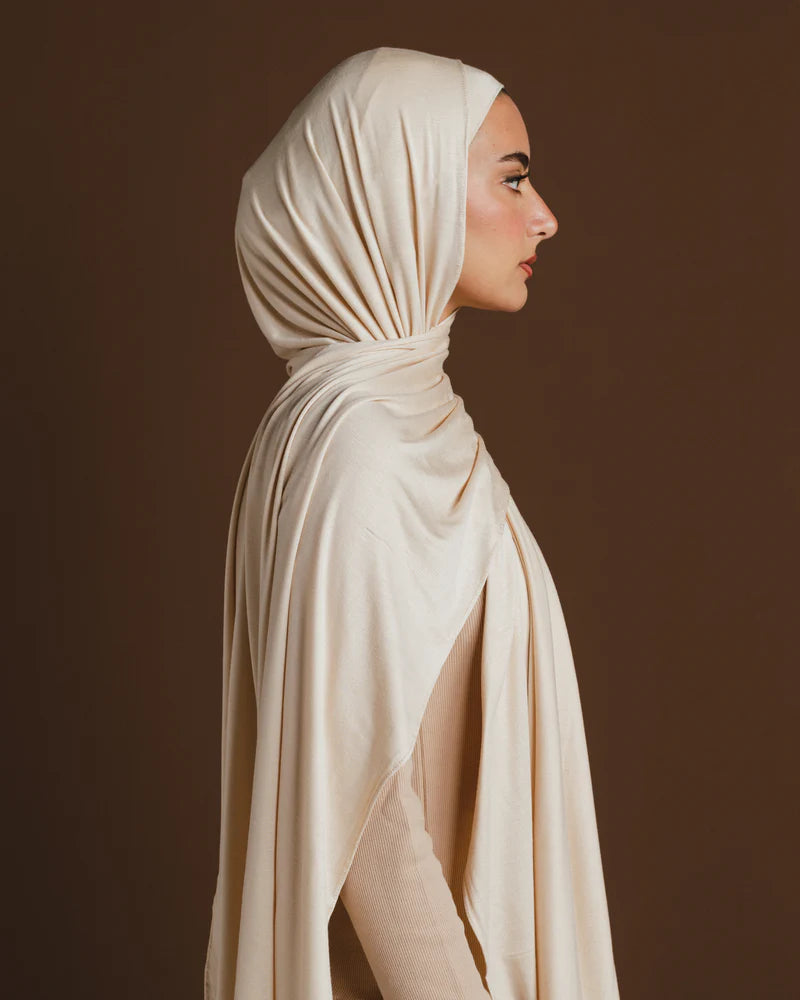 Cream Aura Scarf