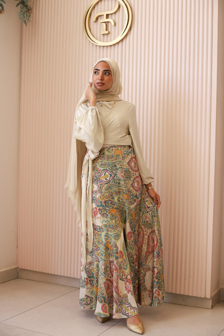 Crème Eden Skirt