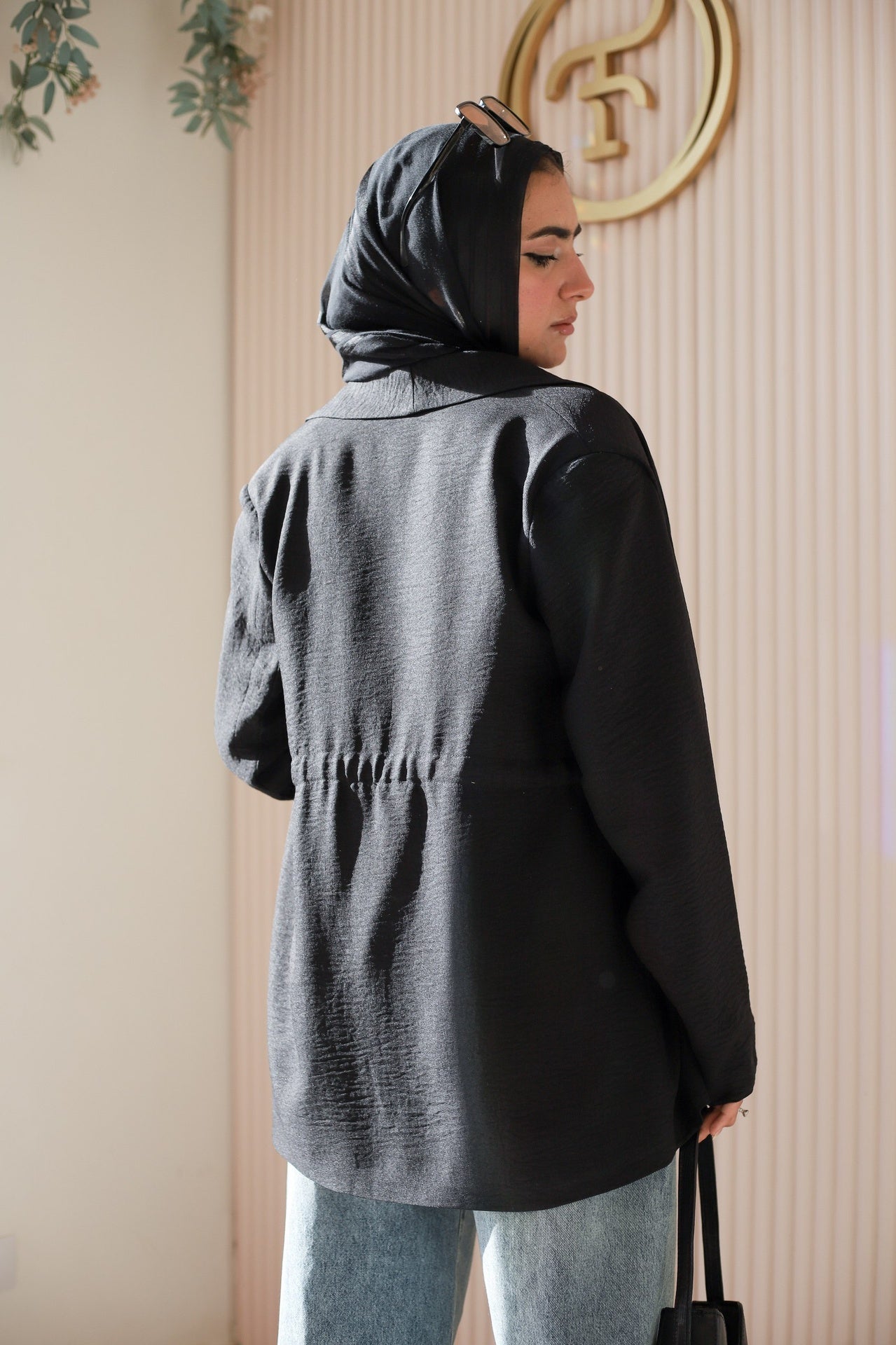 Black Mingle Blazer