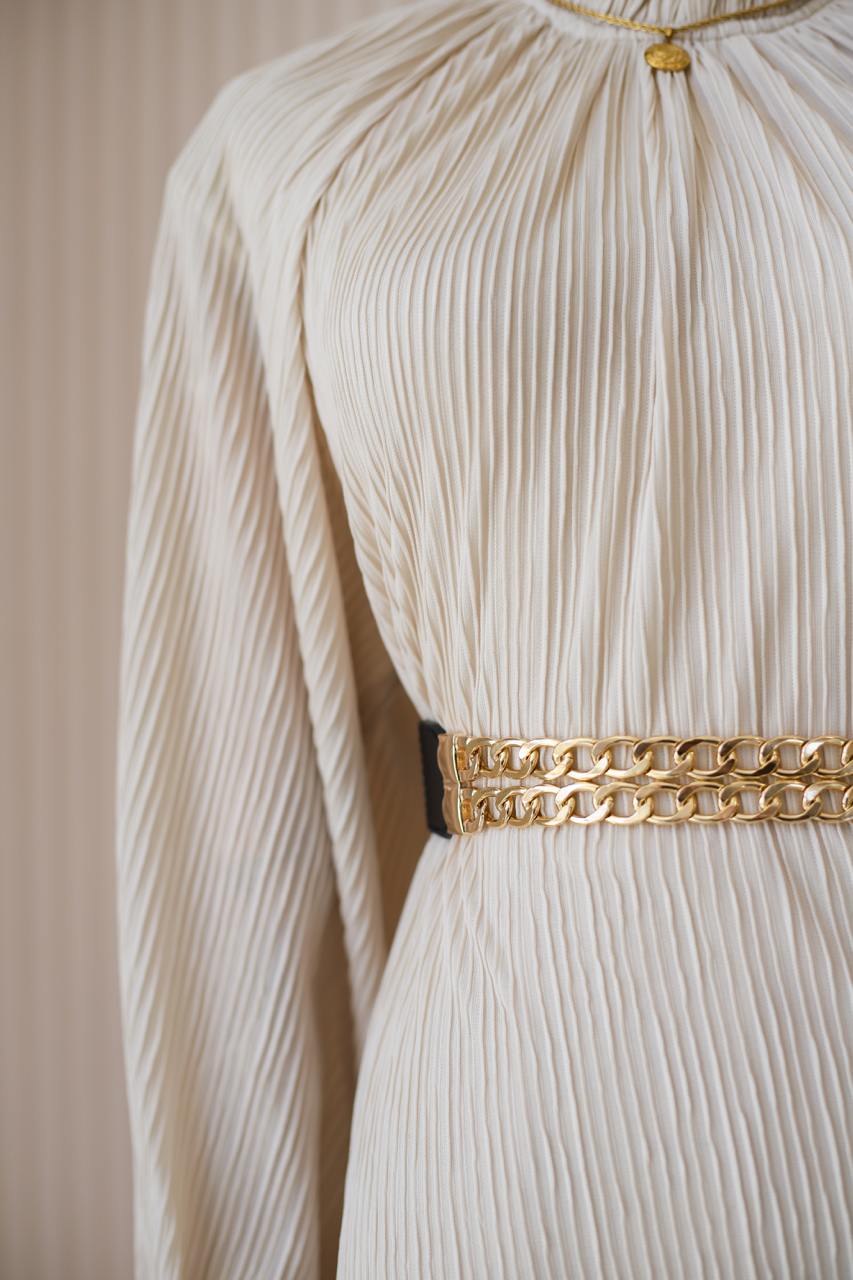 Beige Lana Dress