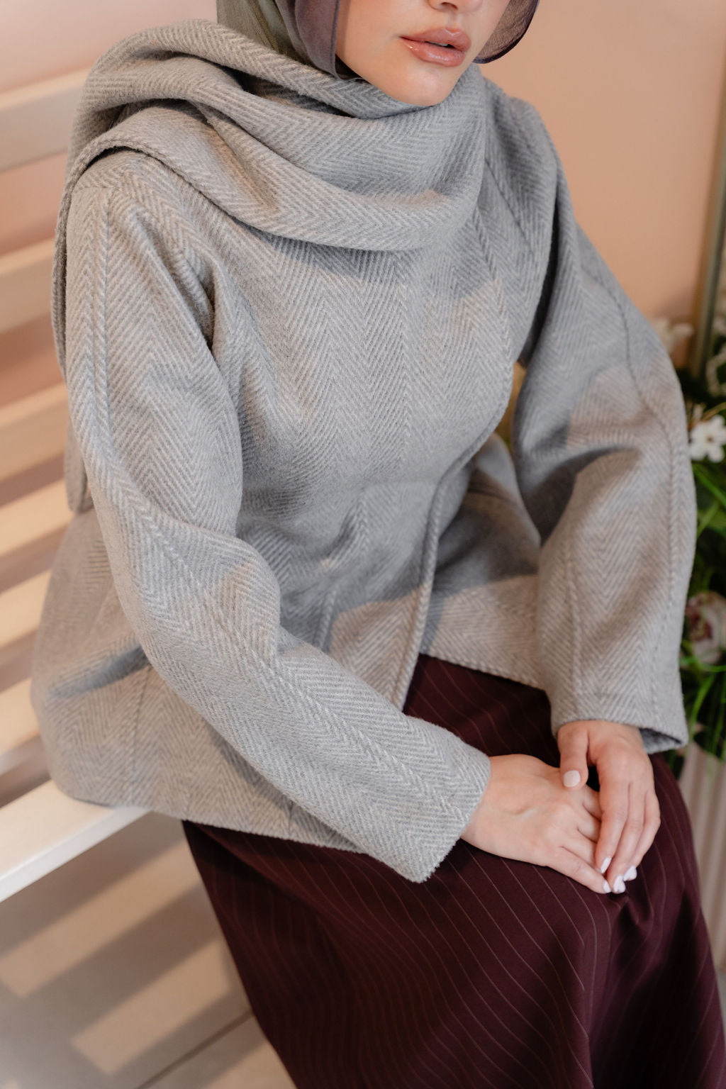 Grey Kindah Jacket