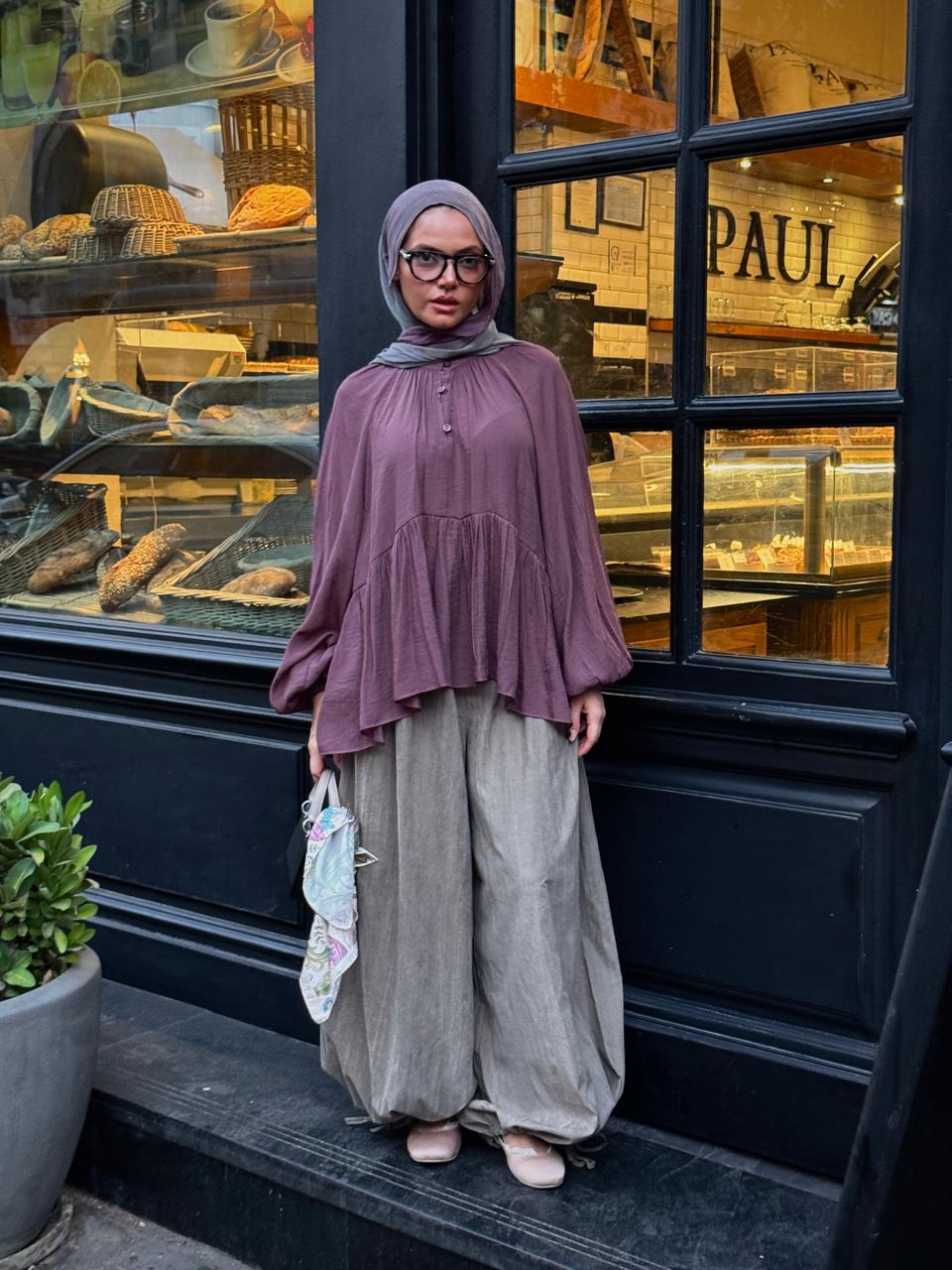 Plum Lark Blouse