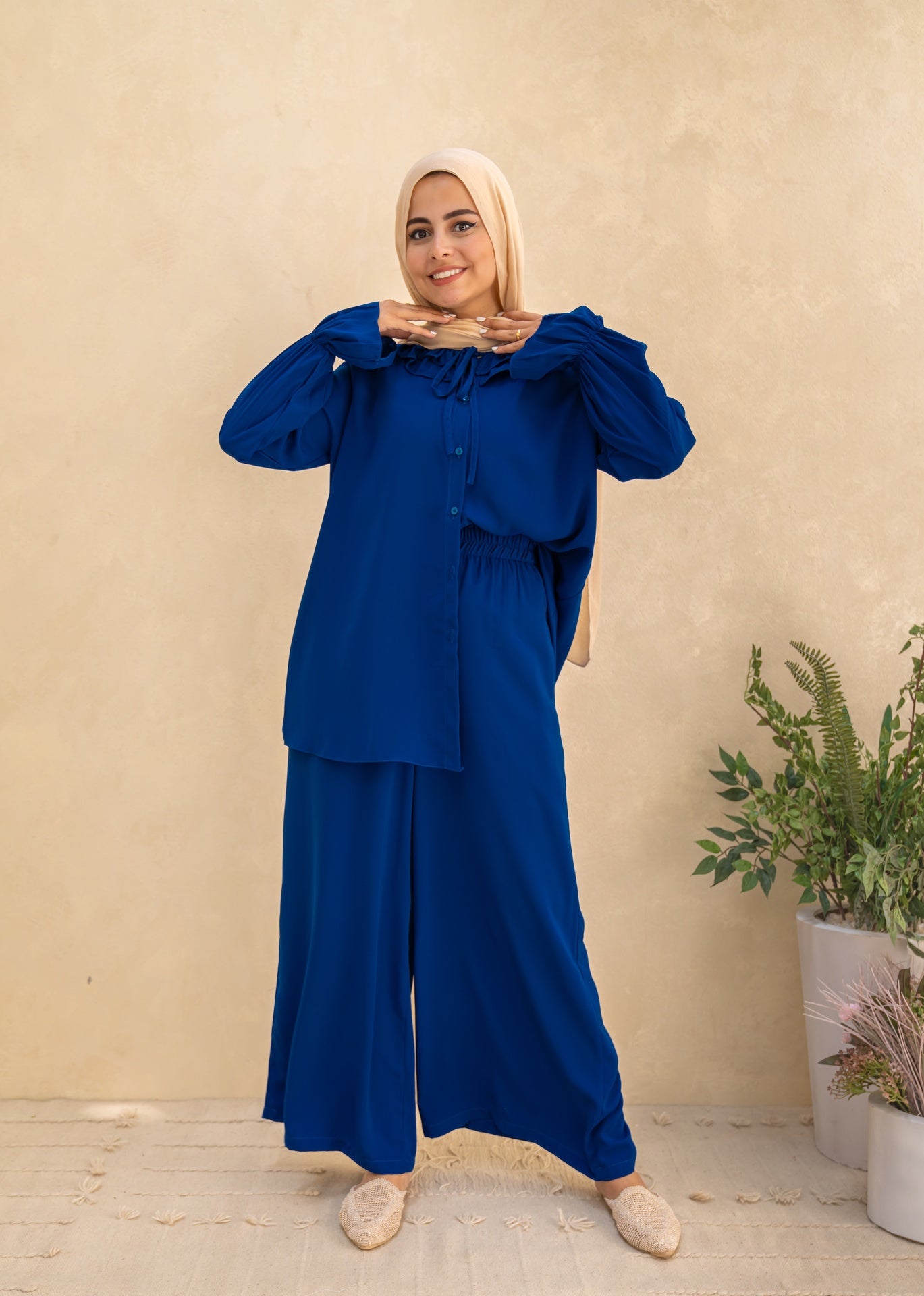 Blue Juliet Blouse