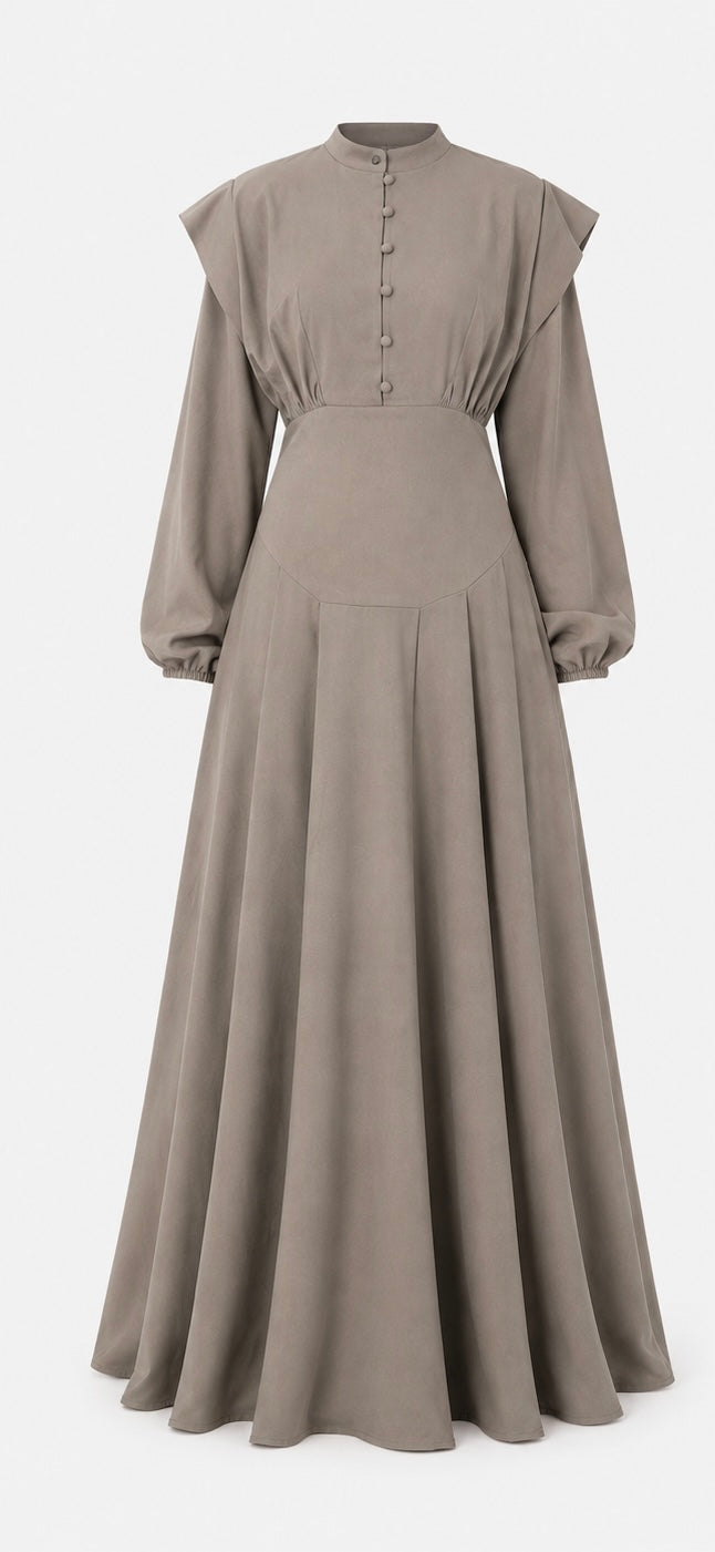Mocha Genoa Dress