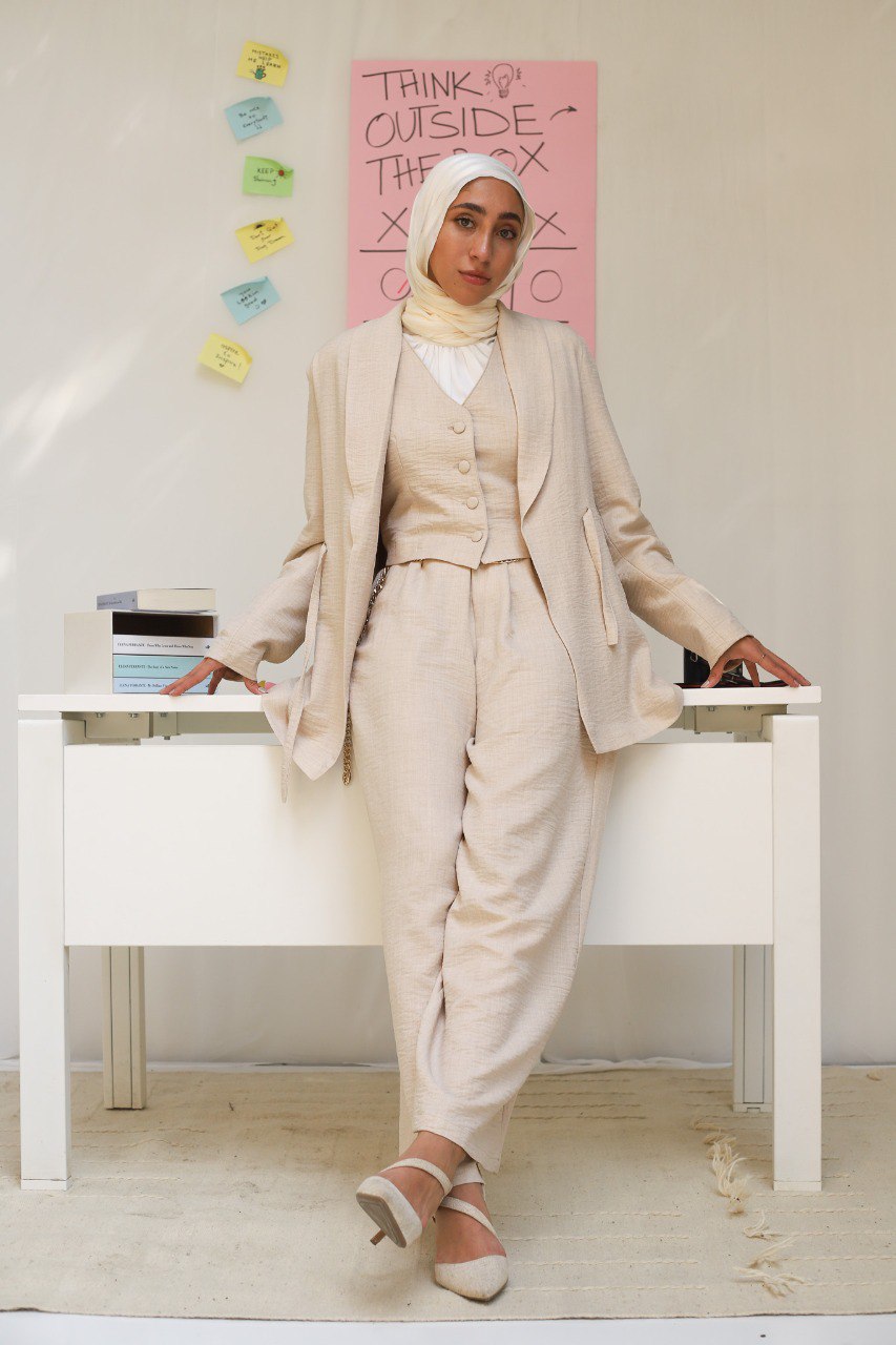 Beige Mingle Blazer