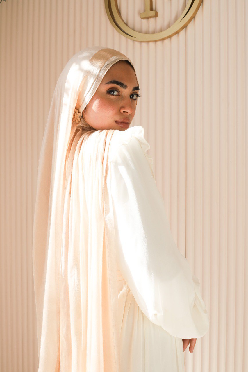 White Flowy Chiffon dress