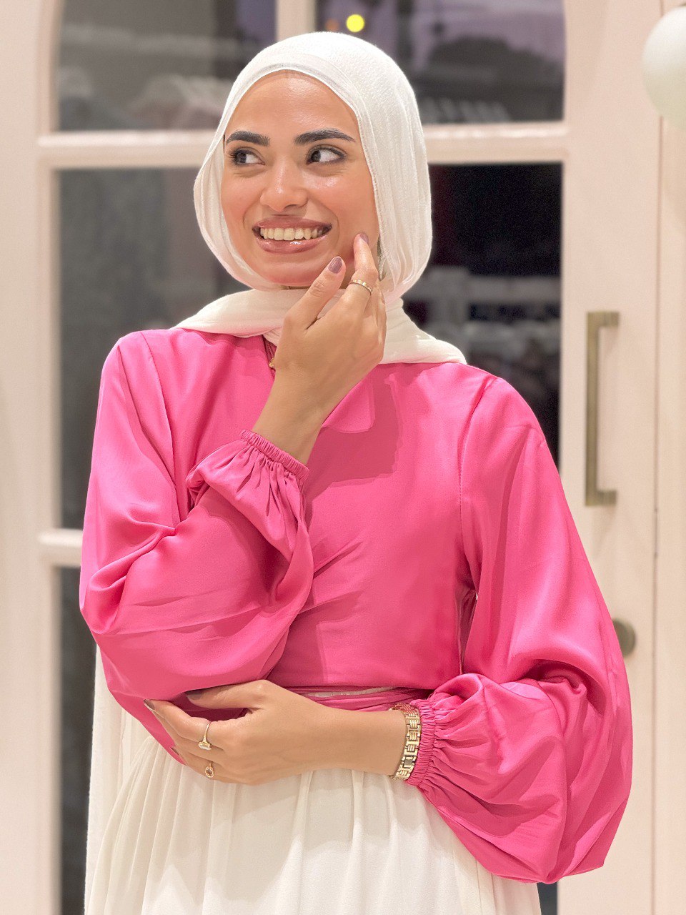 Fuchsia Sophia Blouse