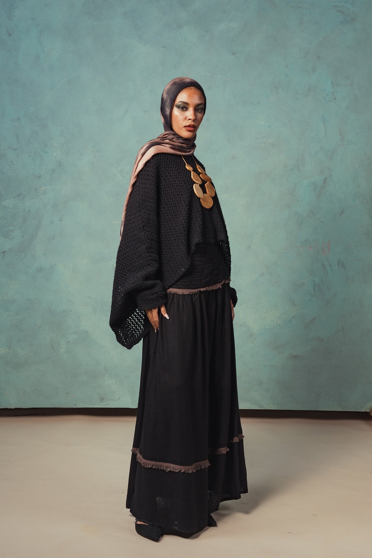 Black Dusk Sahara Skirt