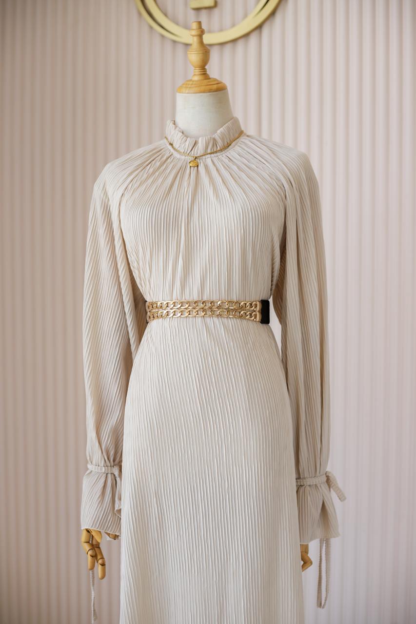 Beige Lana Dress