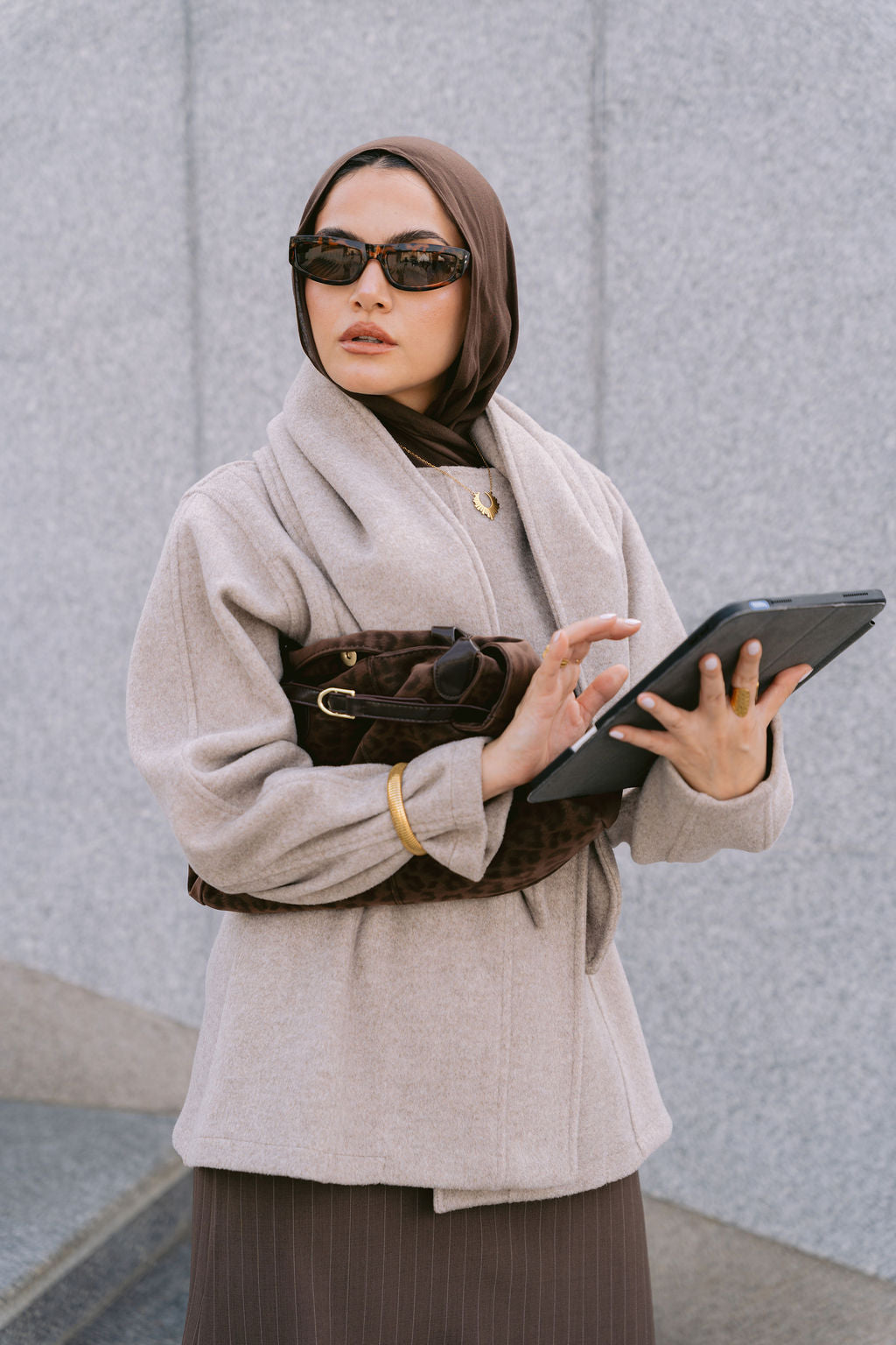 Beige Kindah Jacket