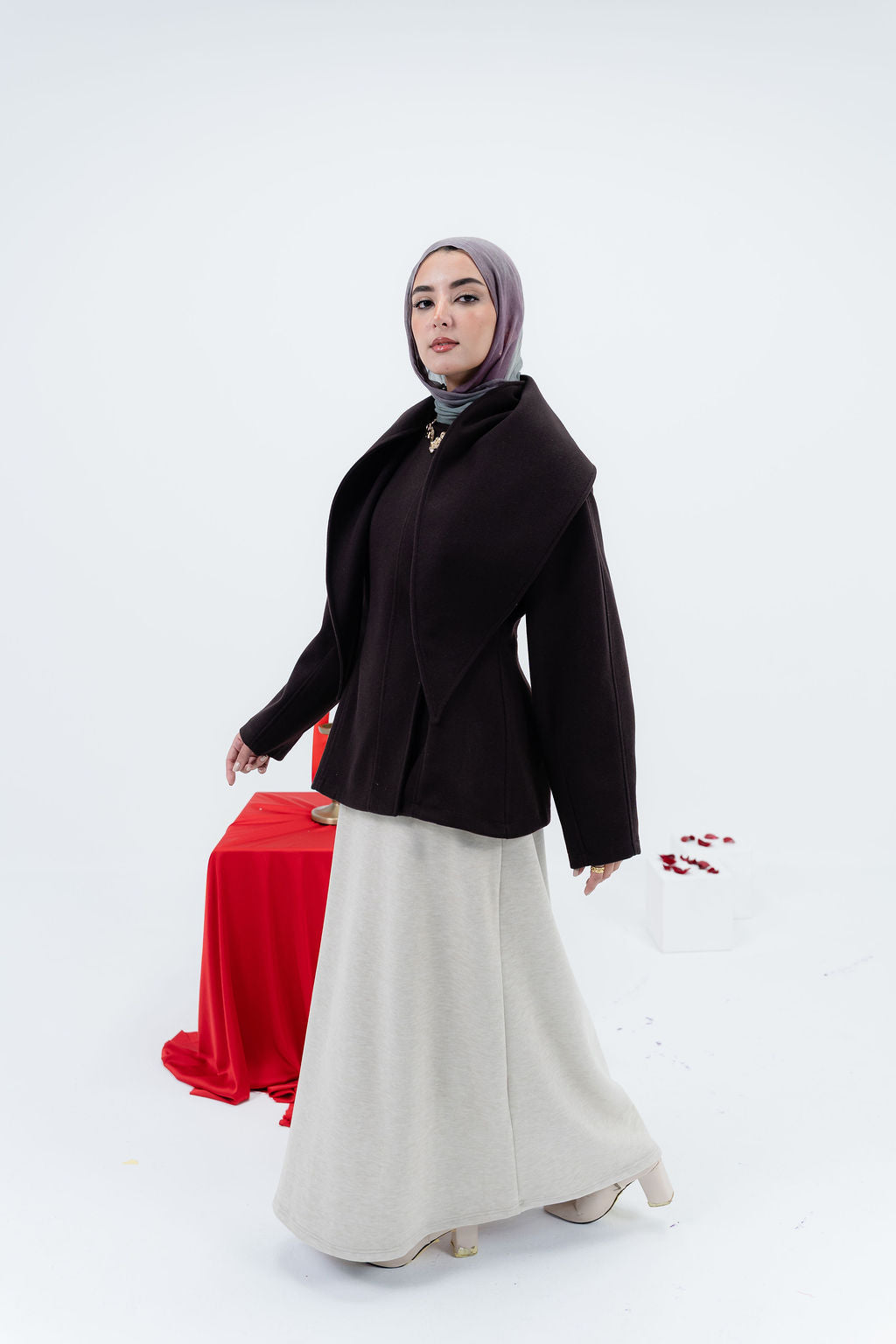 Sand Vienna Skirt