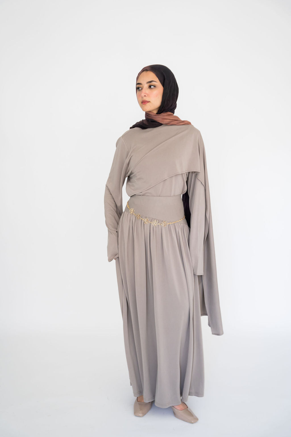 Greige Lima Skirt
