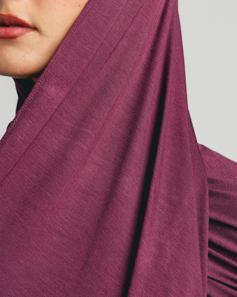 Plum Aura Scarf