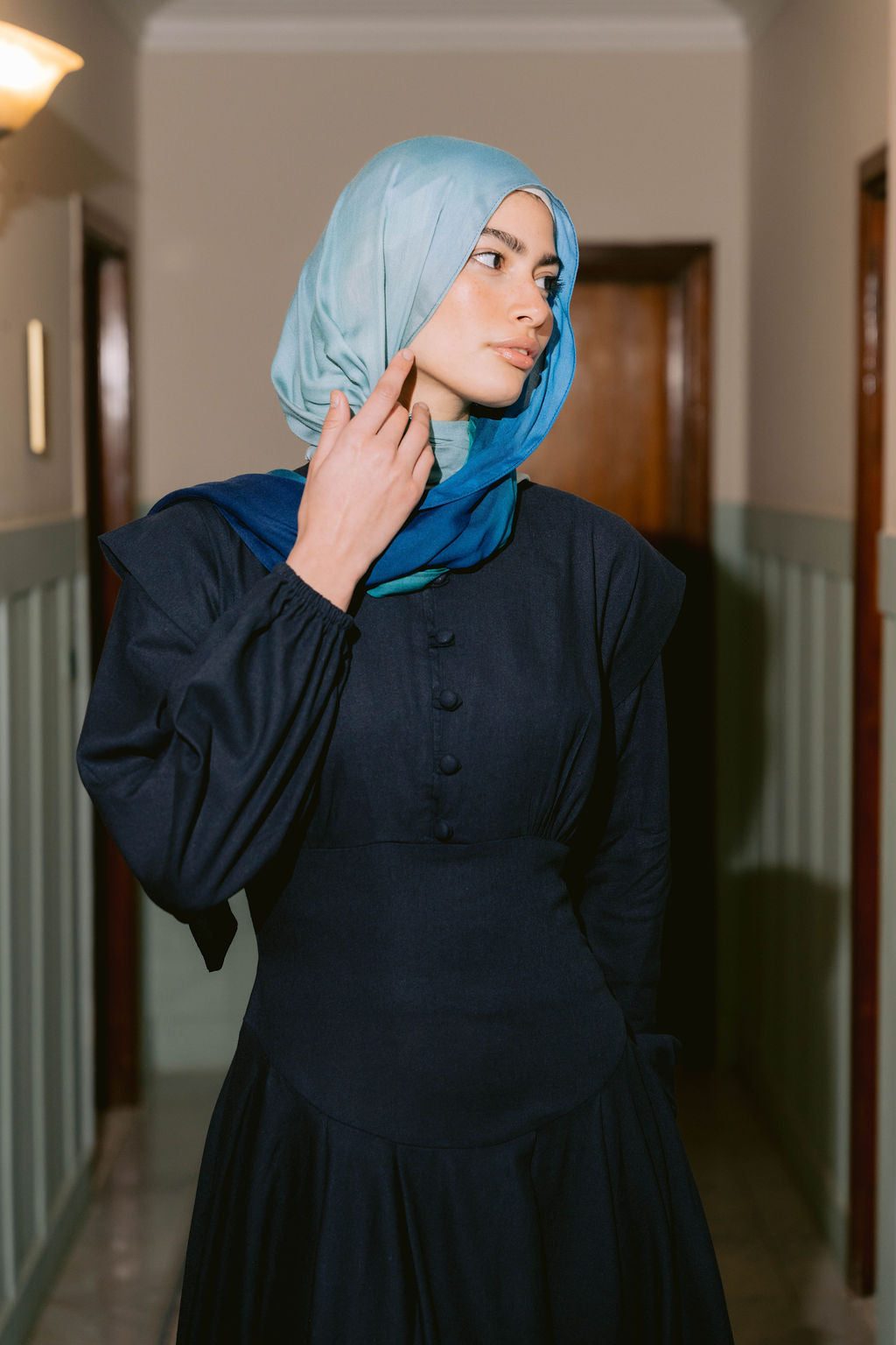 Midnight Genoa Dress