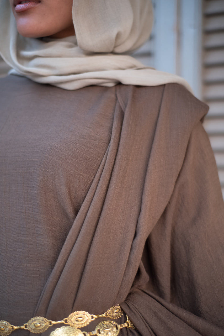 Chocolate Swan Cape Blouse