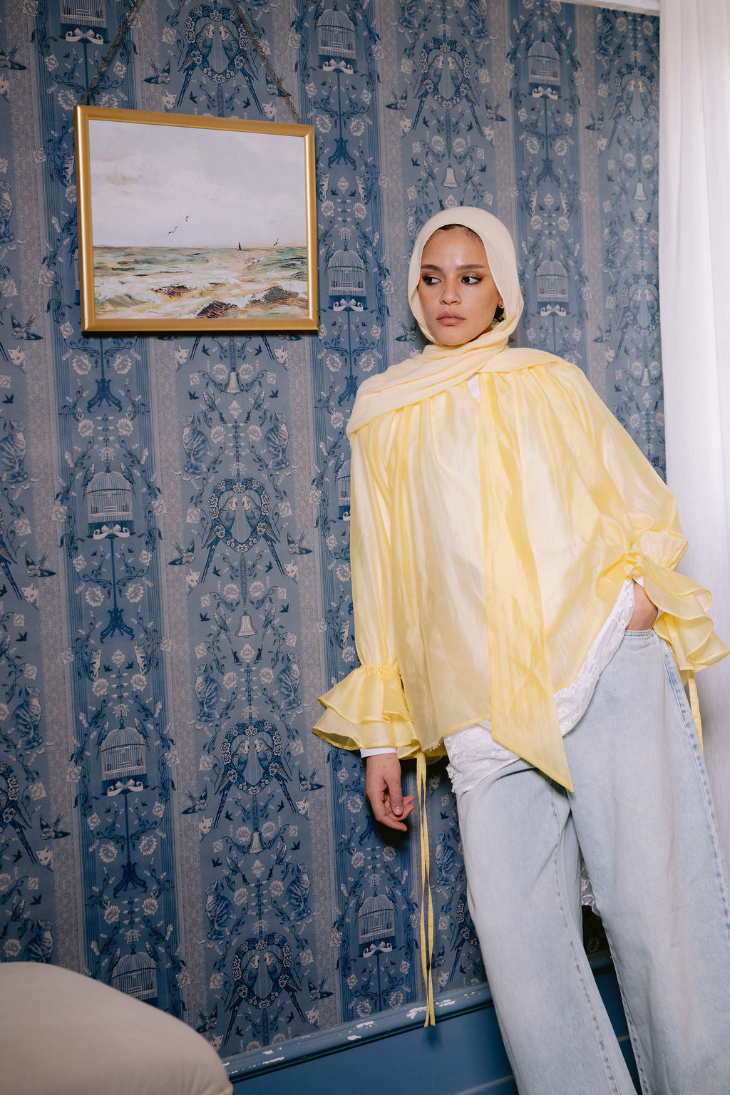 Yellow Cyprus Blouse