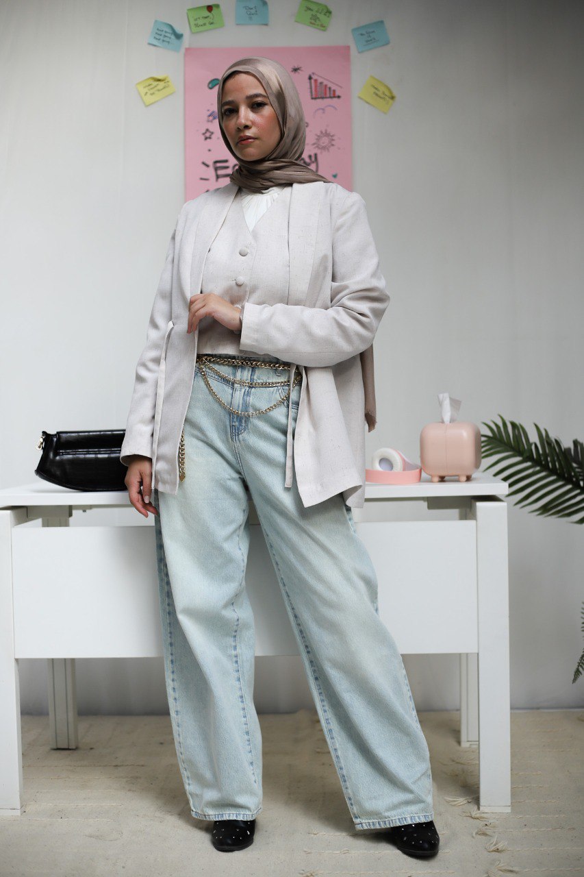 Greyish Mingle Blazer