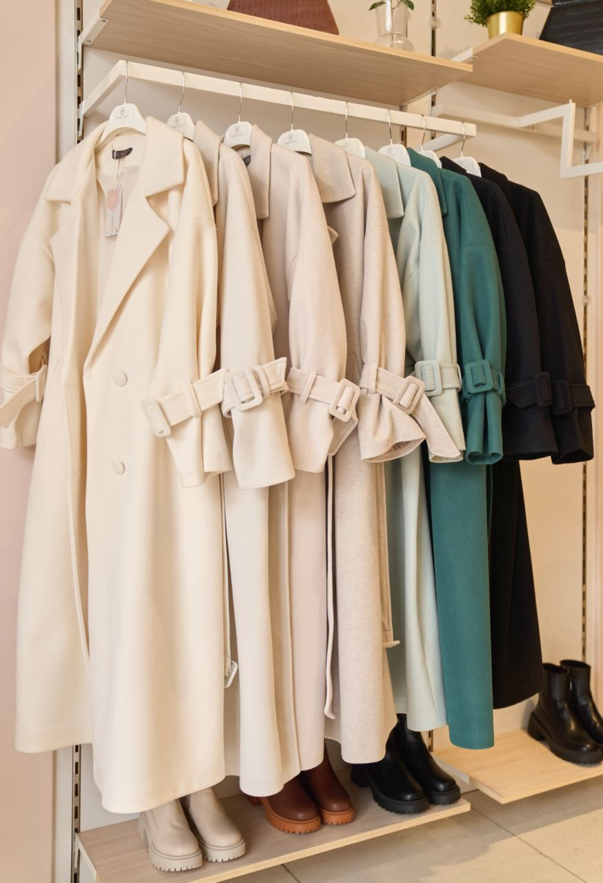 Crème Rue Trench Coat