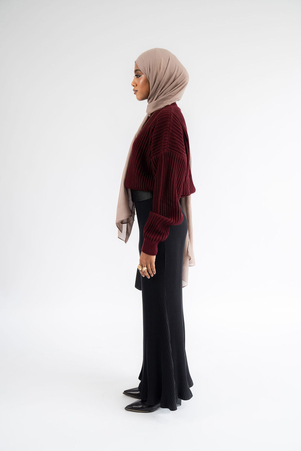 Black Troy Skirt