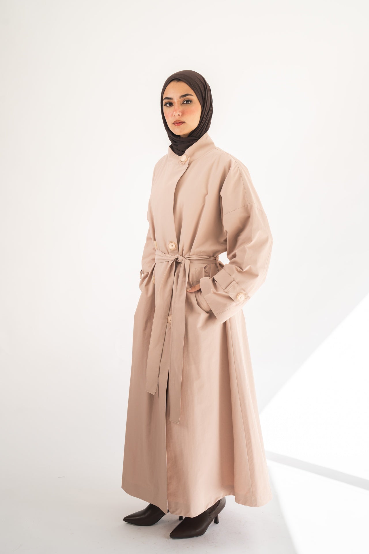Mink Crete Coat
