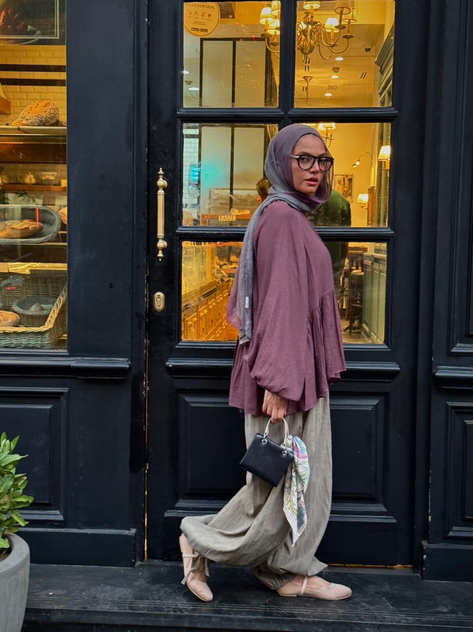 Plum Lark Blouse
