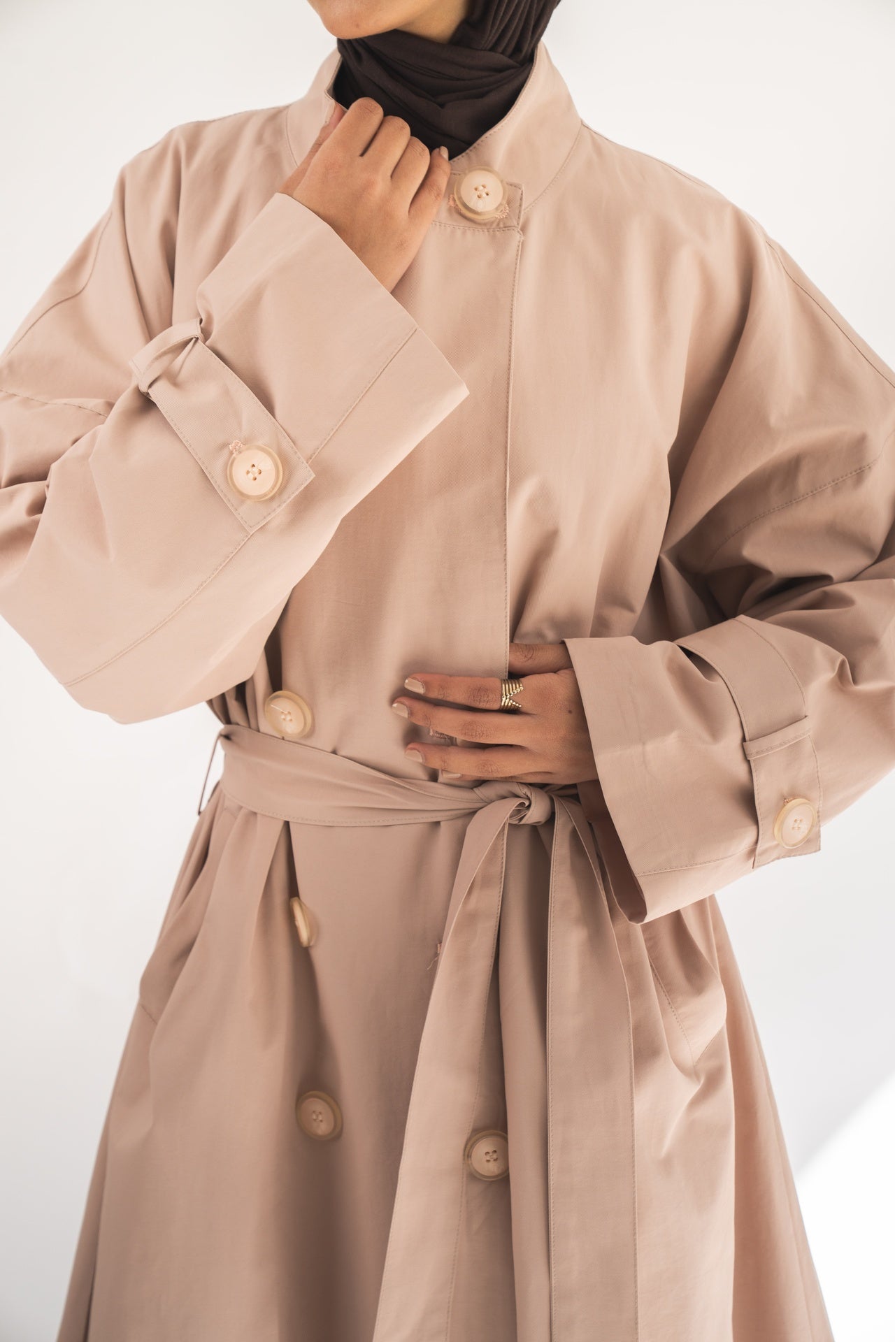 Mink Crete Coat