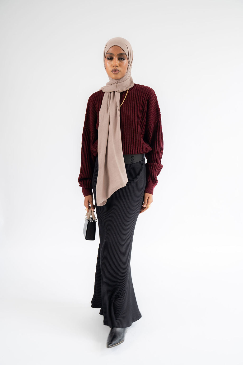 Black Troy Skirt