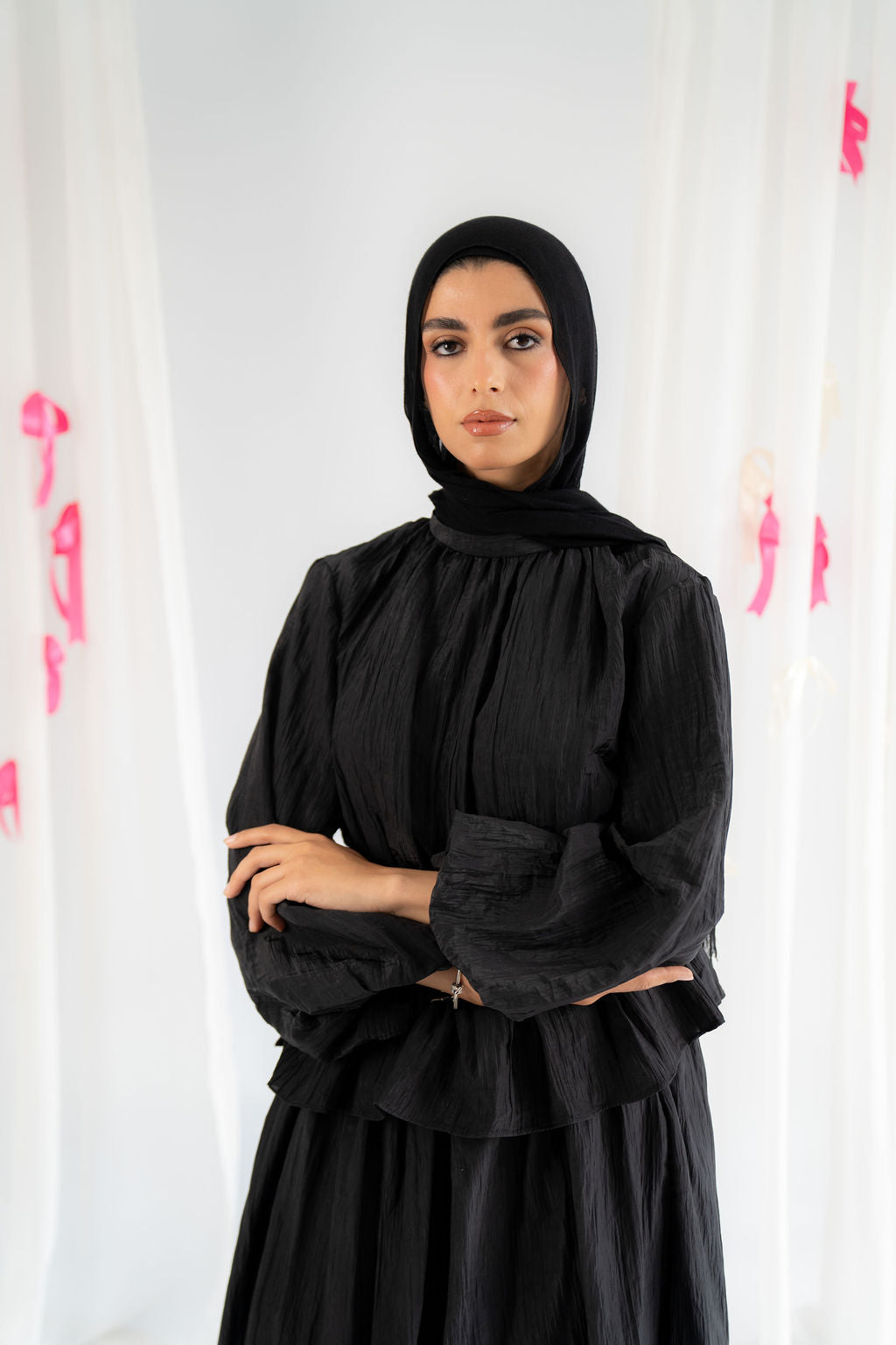 Black Candlelight Blouse