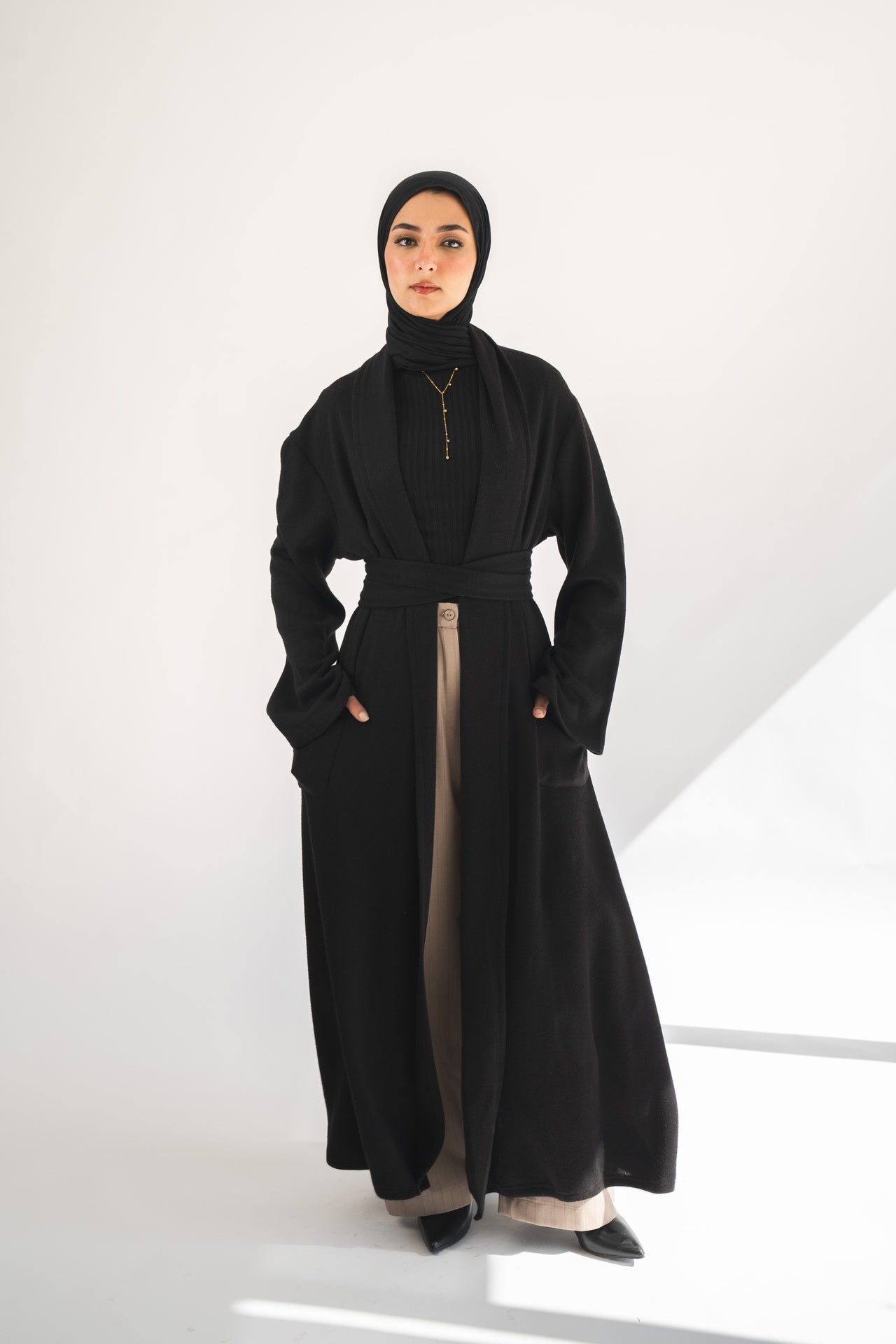 Black Geneva Coat