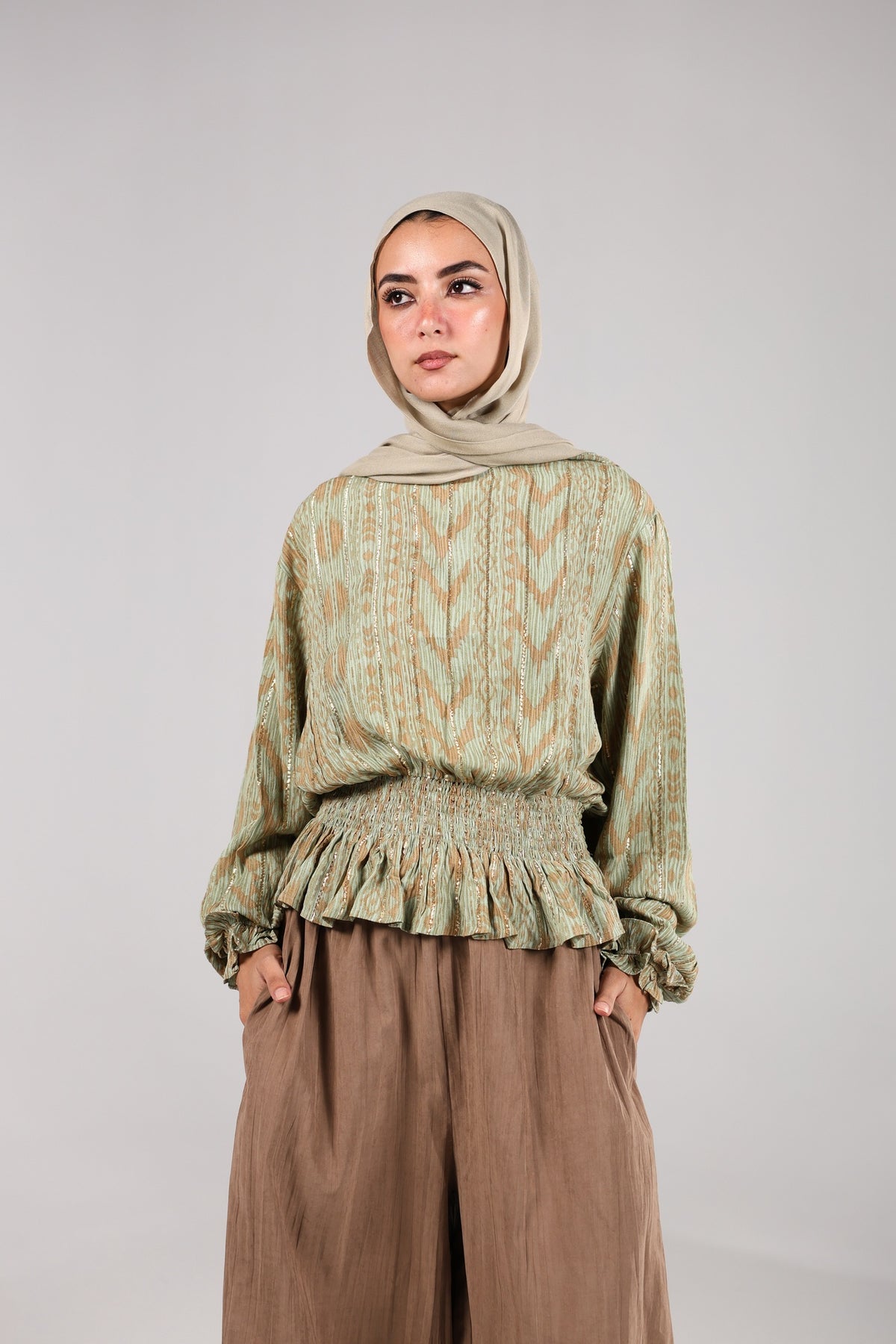 Sage Marlow Blouse