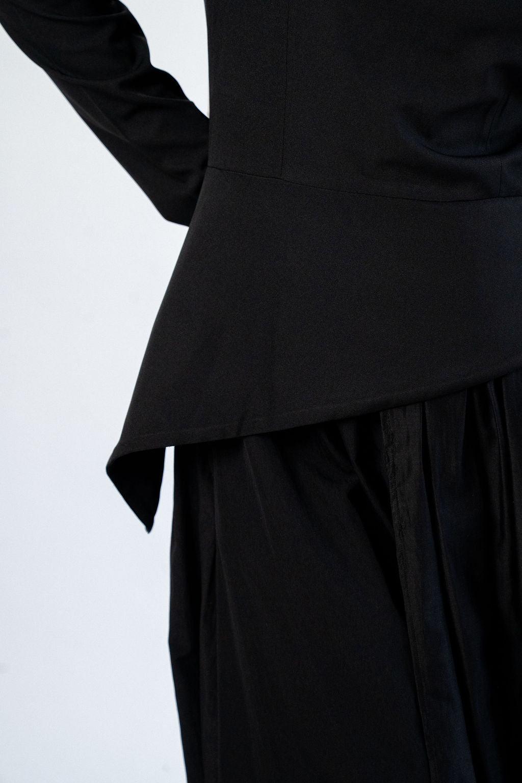 Black Milan Blouse