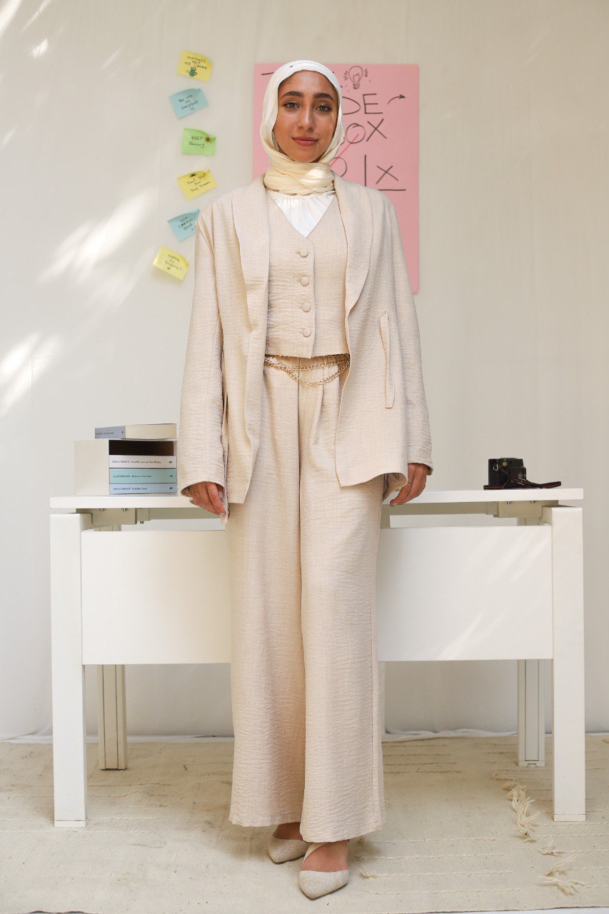 Beige Lina Pants